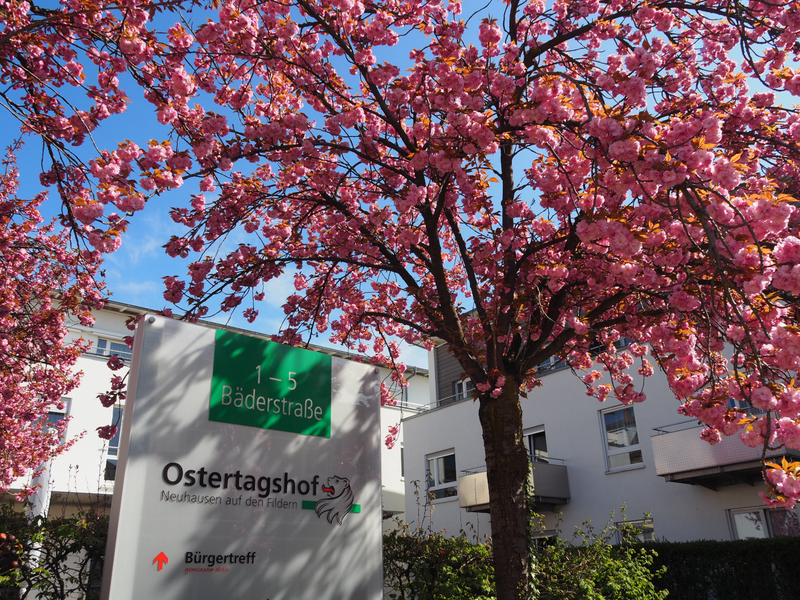 Foto Eingang Bürgertreff im Ostertagshof