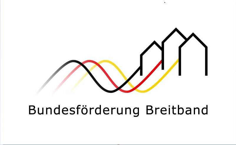 Logo Breitbandförderung des Bundes